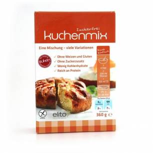 Mélange à gâteau sans sucre, sans gluten, Sukrin, 360 g