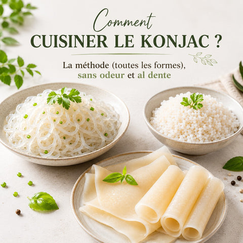 Comment cuisiner le konjac ?