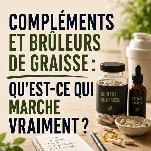 Compléments et brûleurs de graisse : qu'est-ce qui marche vraiment ?