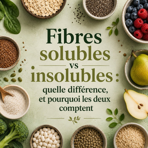 Fibres solubles vs insolubles : quelle différence, et pourquoi les deux comptent