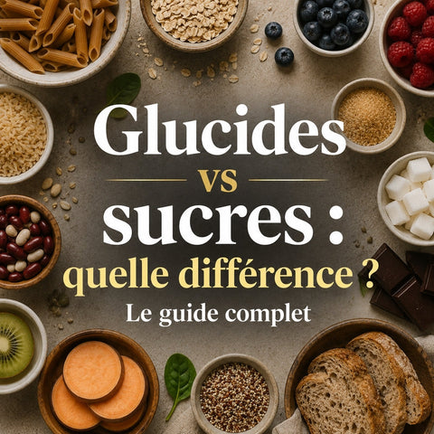 Glucides vs sucres : quelle différence ? Le guide complet
