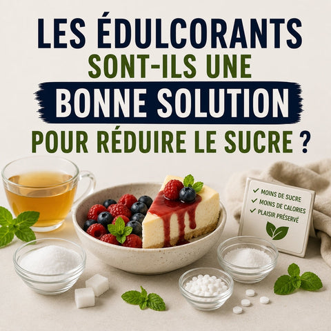 Les édulcorants sont-ils une bonne solution pour réduire le sucre ?