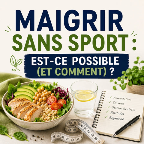 Maigrir sans sport : est-ce possible (et comment) ?