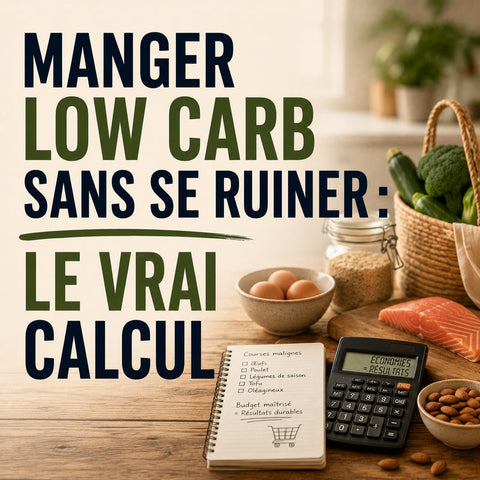 Manger low carb sans se ruiner : le vrai calcul