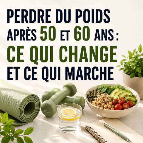 Perdre du poids après 50 et 60 ans : ce qui change et ce qui marche