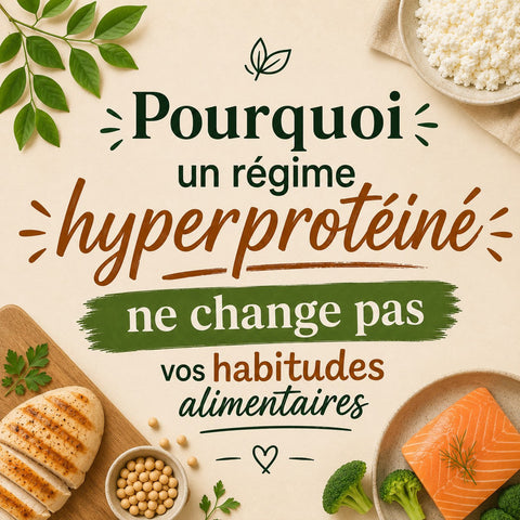 Pourquoi un régime hyperprotéiné ne change pas vos habitudes alimentaires