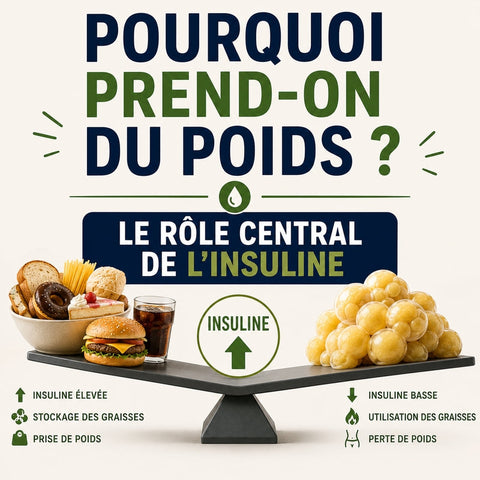 Pourquoi prend-on du poids ? Le rôle central de l'insuline