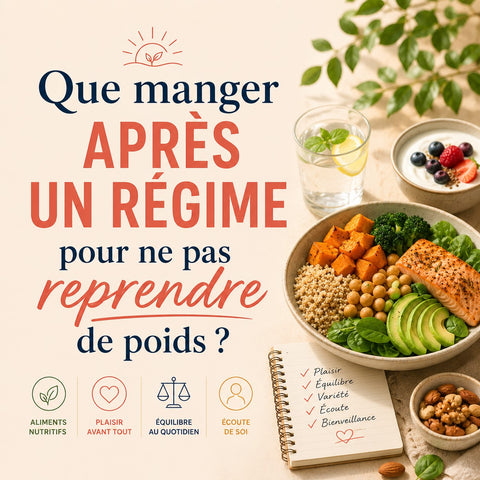 Que manger après un régime pour ne pas reprendre de poids