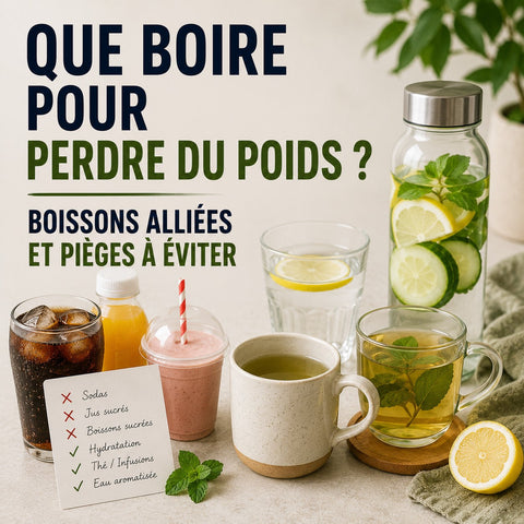 Que boire pour perdre du poids ? Boissons alliées et pièges à éviter