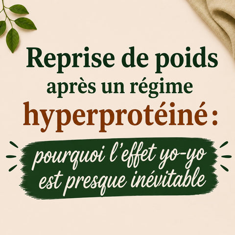 Reprise de poids après un régime hyperprotéiné : pourquoi l'effet yo-yo est presque inévitable