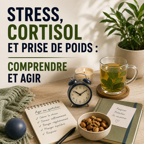 Stress, cortisol et prise de poids : comprendre et agir