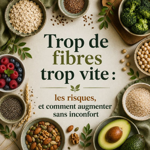 Trop de fibres trop vite : les risques, et comment augmenter sans inconfort