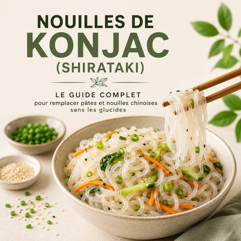 Nouilles de konjac (shirataki) : le guide complet