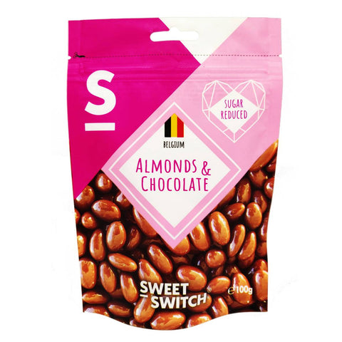 AC204 - Sweet Switch, Almendras Chocolate, 100 g