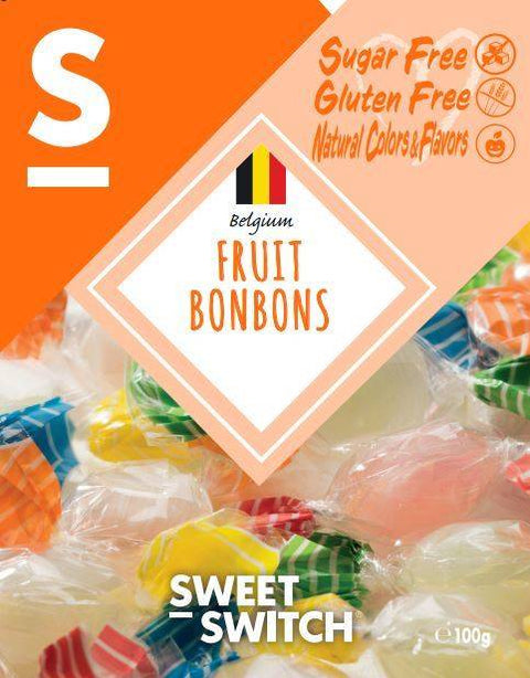 AC201 - Sweet Switch, Fruit Bonbons, 100 g - Délices Low Carb