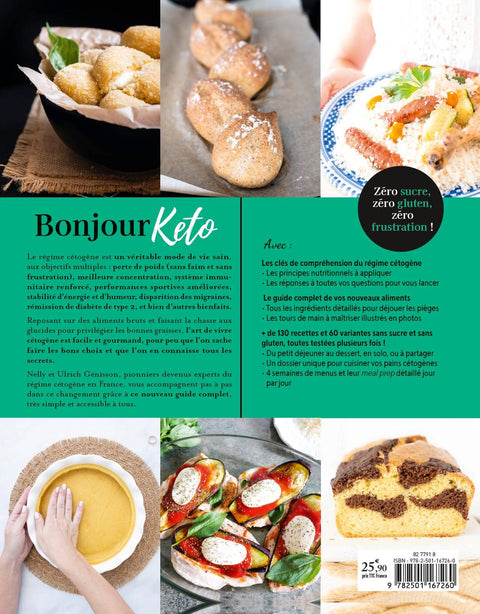 X Bonjour Keto, Nelly & Ulrich GENISSON, éditions MARABOUT