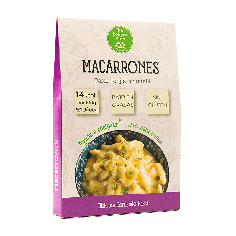 Macaronis de konjac The Konjac Shop 200 g