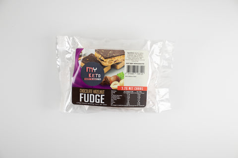 My Keto - Fudge chocolat noisette keto, 50 g - Délices Low Carb