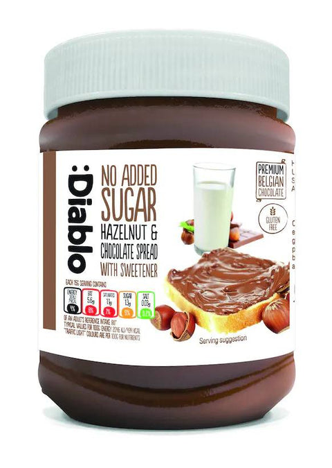 DF403 Diablo - Untable de Avellanas y Chocolate 350 g