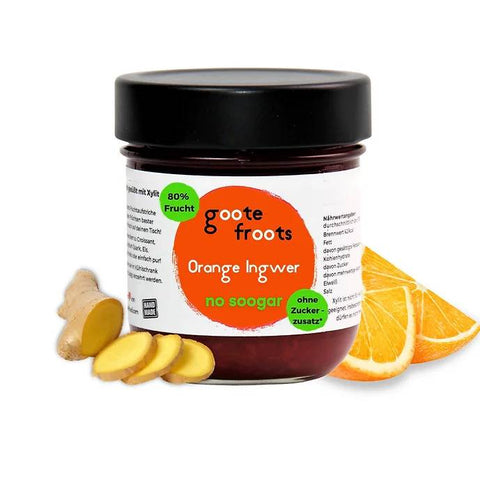 Mermelada De Goote Froots Naranja Jengibre 230g