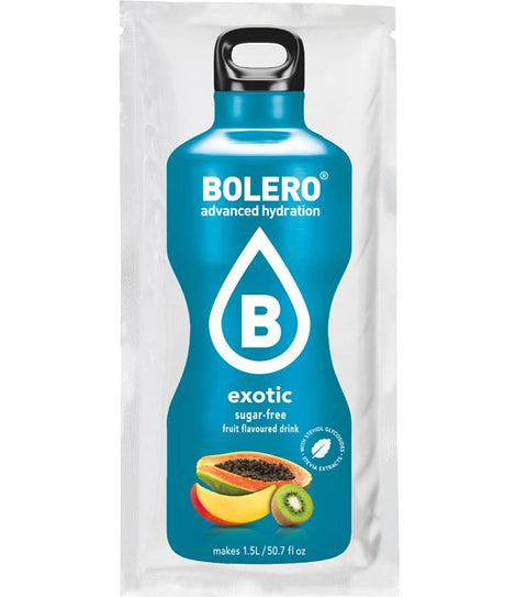 Bolero - Boisson instantanée sans sucre saveur exotic - 9 g