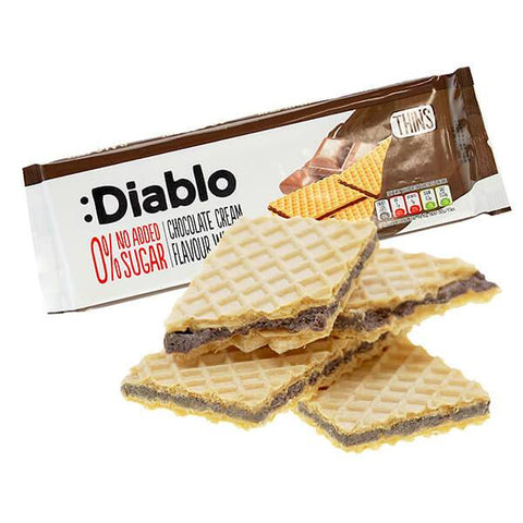 Diablo - Gaufrettes crème de chocolat 150 g