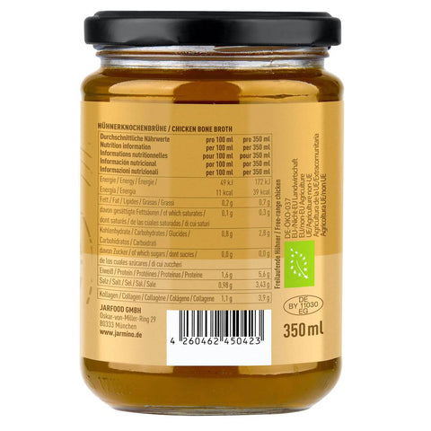 JARMINO bouillon d'os de poulet bio 350 ml