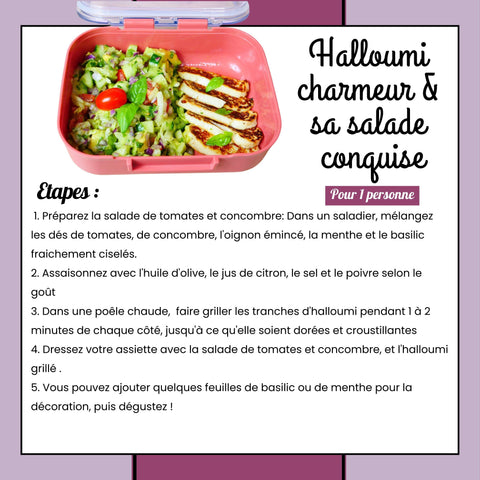 RECETA KETO: EL ENCANTADOR HALLOUMI Y SU ENSALADA CONQUISTADA