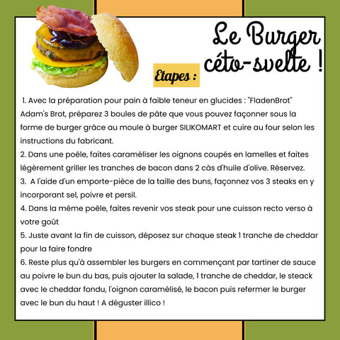 RECIPE: THE KETO-SLIM BURGER!