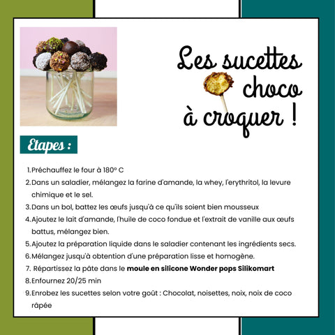 RECETTE KETO : LES SUCETTES CHOCO À CROQUER !