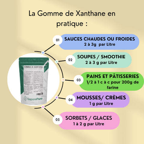 FOCUS GOMME DE XANTHANE