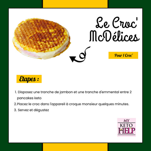 RECETTE DES CROC'MCDÉLICES !