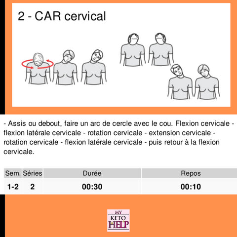 Programme étirements - Délices Low Carb