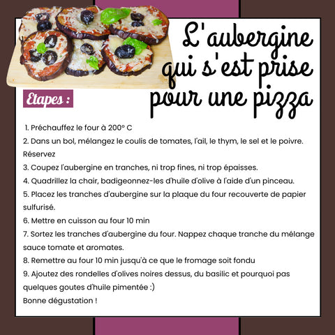 RECETTE KETO : L'AUBERGINE QUI S'EST PRISE POUR UNE PIZZA !