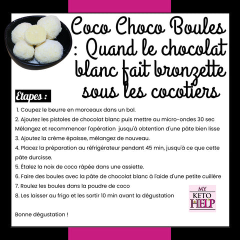 RECETA: BOLAS DE COCO-CHOCO: ¡CUANDO EL CHOCOLATE BLANCO HACE UNA BRONCETA EN EL TRÓPICO!