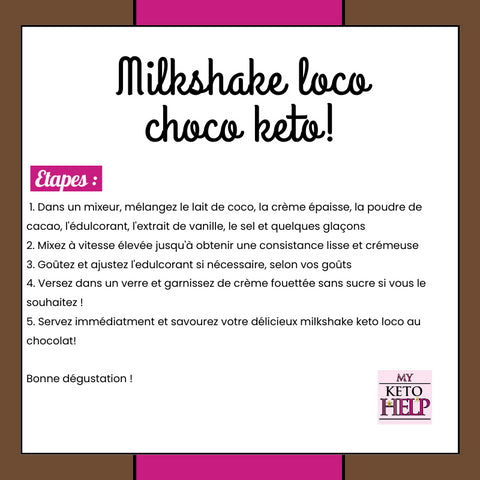 RECETA: ¡BATIDO DE CHOCO LOCO KETO!