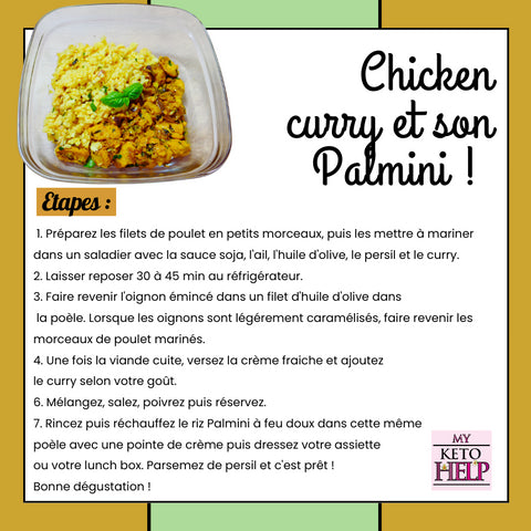 KETO RECIPE: CHICKEN CURRY &amp; ITS PALMINI!