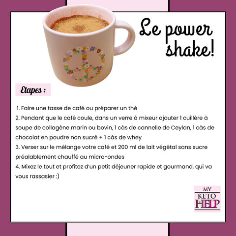 KETO RECIPE: THE POWER SHAKE!