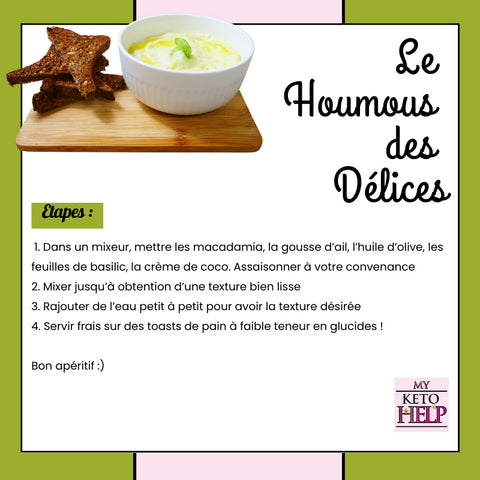 RECETA KETO: ¡HUMMUS DELICIOSO!