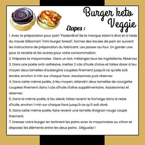 RECETTE KETO : LE BURGER VEGGIE QUI NE FAIT PAS "MEUH" !