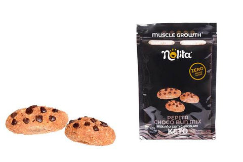 Nolita -  Préparation pour buns au chocolat - 283 g - Délices Low Carb