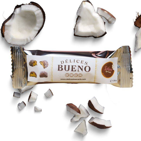 Délices Low Carb, Délices bueno Coco - 30 g