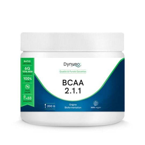 Dynveo - BCAA 2.1.1 Vegan - 200 g