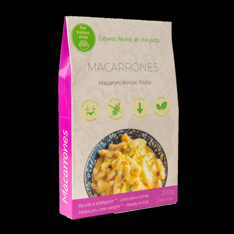 The Konjac Shop, macaronis de Konjac 200 g - Délices Low Carb