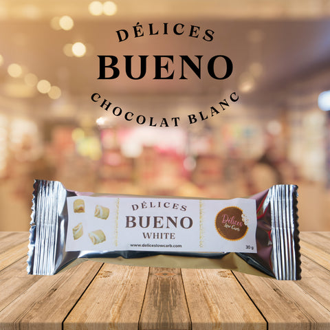 Délices Low Carb, Délices bueno white - 30 g - Délices Low Carb