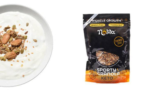 Nolita - Granola sporty Keto & BIO 50 g - Délices Low Carb