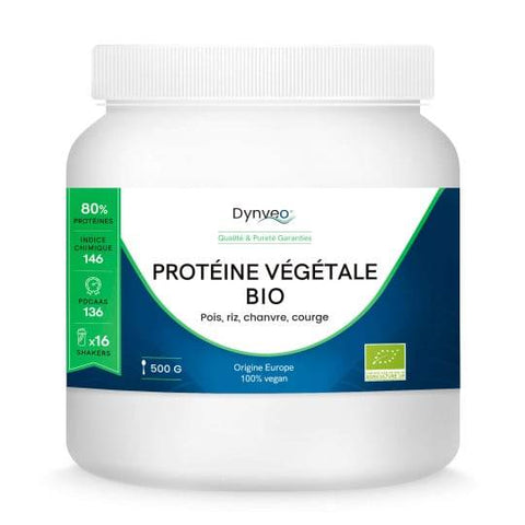 Dynveo, Protéine végétale BIO - 500 g