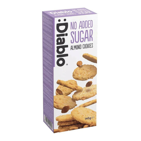 Diablo - Cookies Amande sans sucre ajouté 145 g