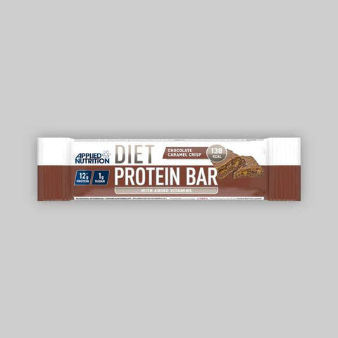 Applied Nutrition, Diet Protein Bar Chocolate Caramel Crisp- 45 g