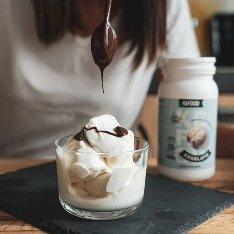 KeFood - KeGelato : Préparation pour crème glacée keto protéinée & sans gluten à la crème de lait